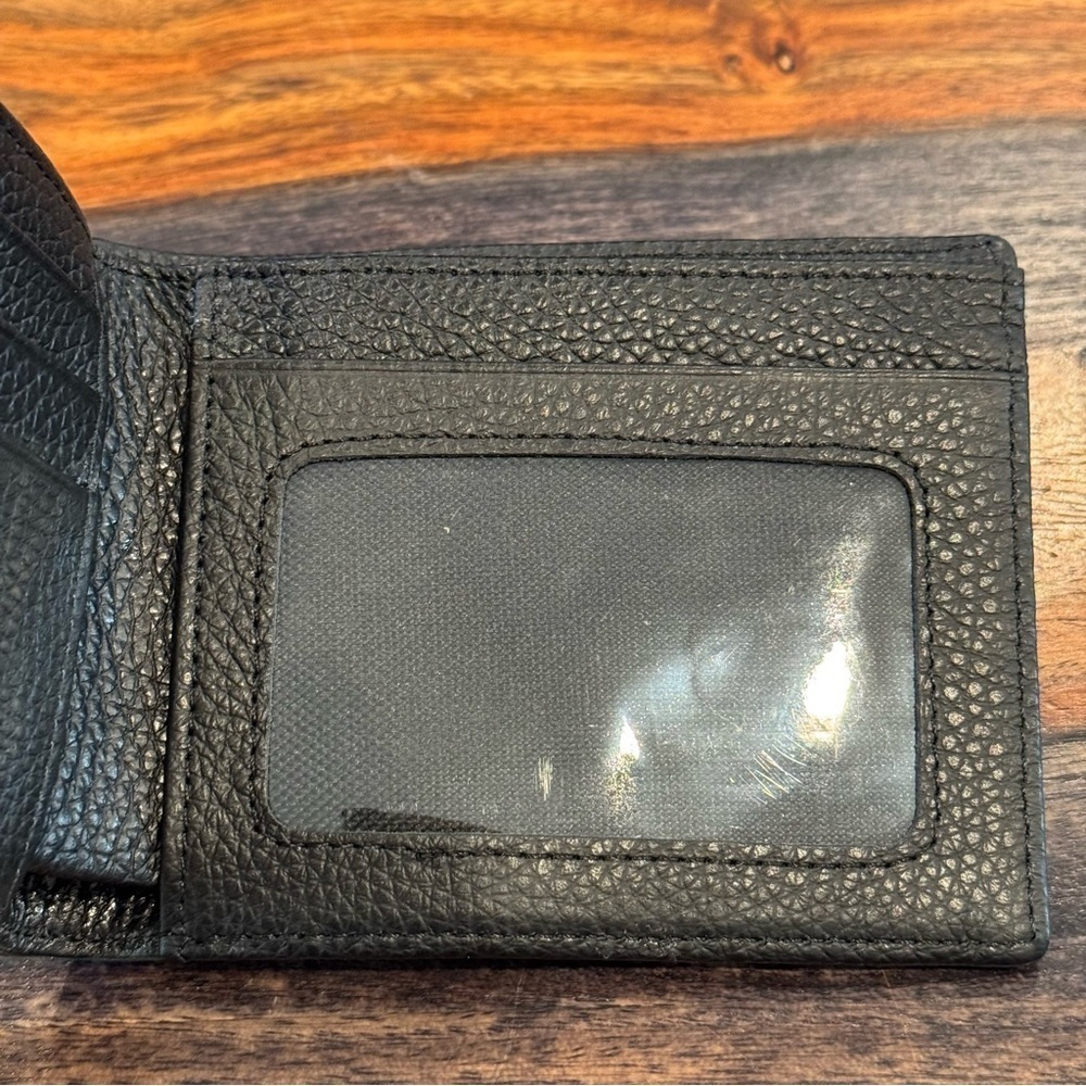 Genuine Croc Leather Wallet Dark Olive Color - Picture 5 of 10